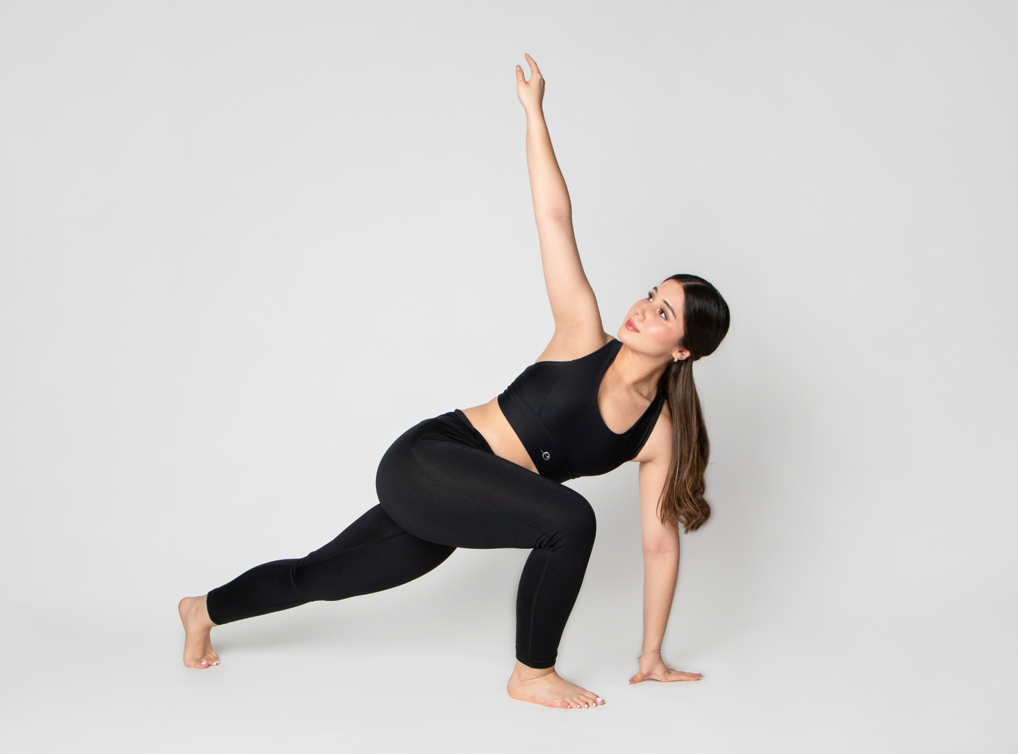 Legging con pretina cruzada